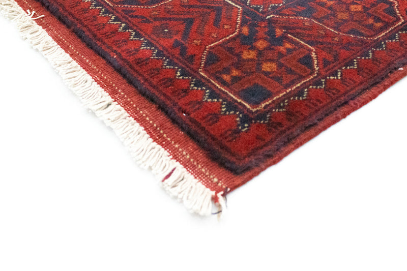 Afghaans tapijt - Kunduz - 195 x 154 cm - rood