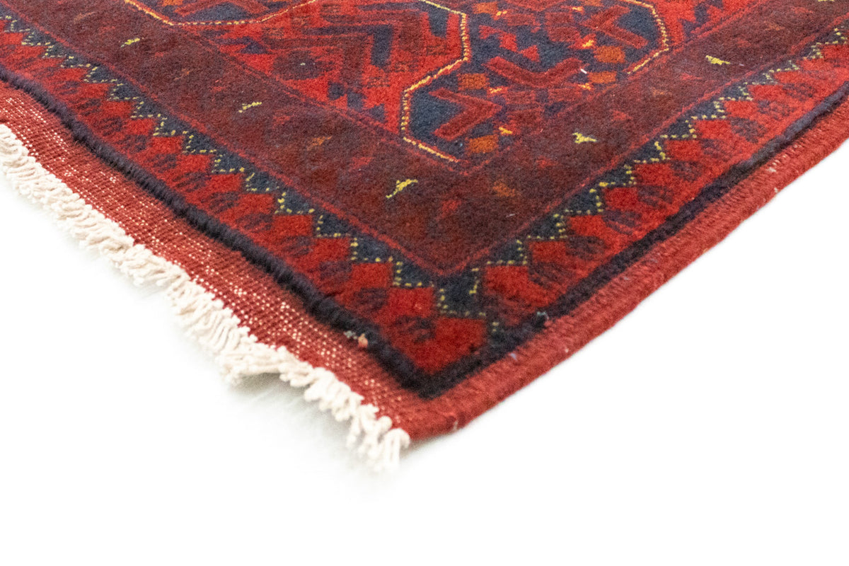 Afghaans tapijt - Kunduz - 197 x 151 cm - rood