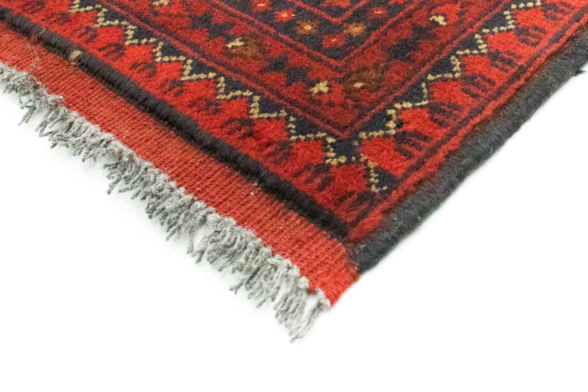 Afghaans tapijt - Kunduz - 193 x 151 cm - rood