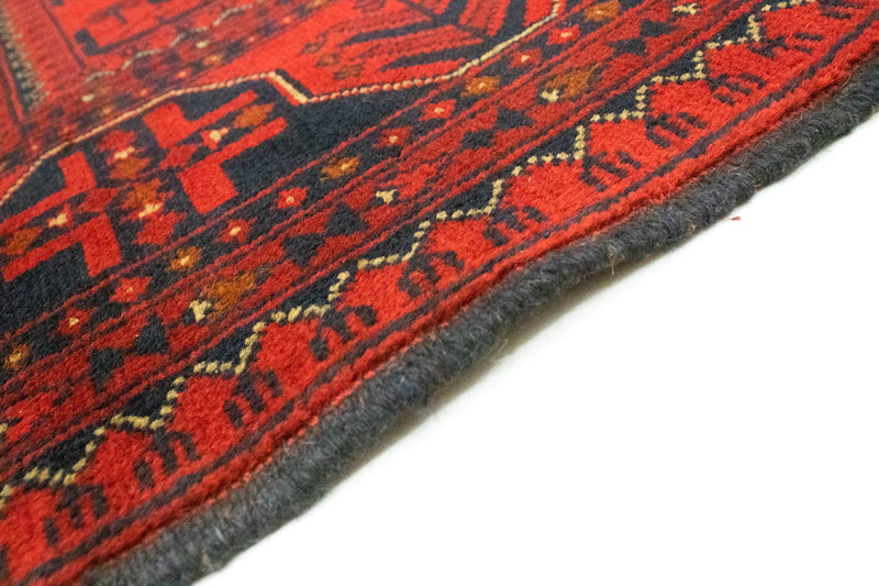 Afghaans tapijt - Kunduz - 193 x 151 cm - rood