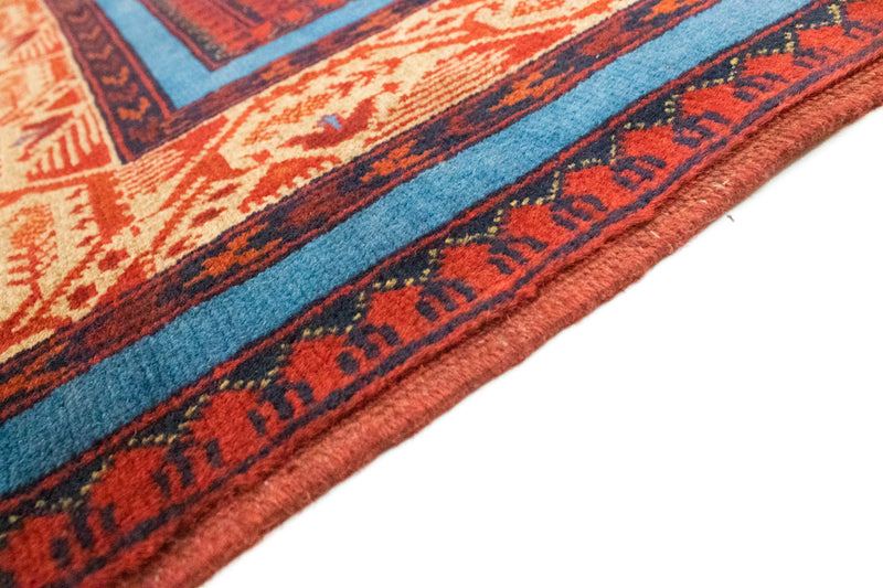 Afghaans tapijt - Kunduz - 200 x 151 cm - rood