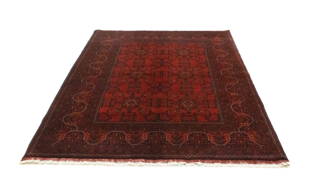 Afghaans tapijt - Kunduz - 195 x 155 cm - rood