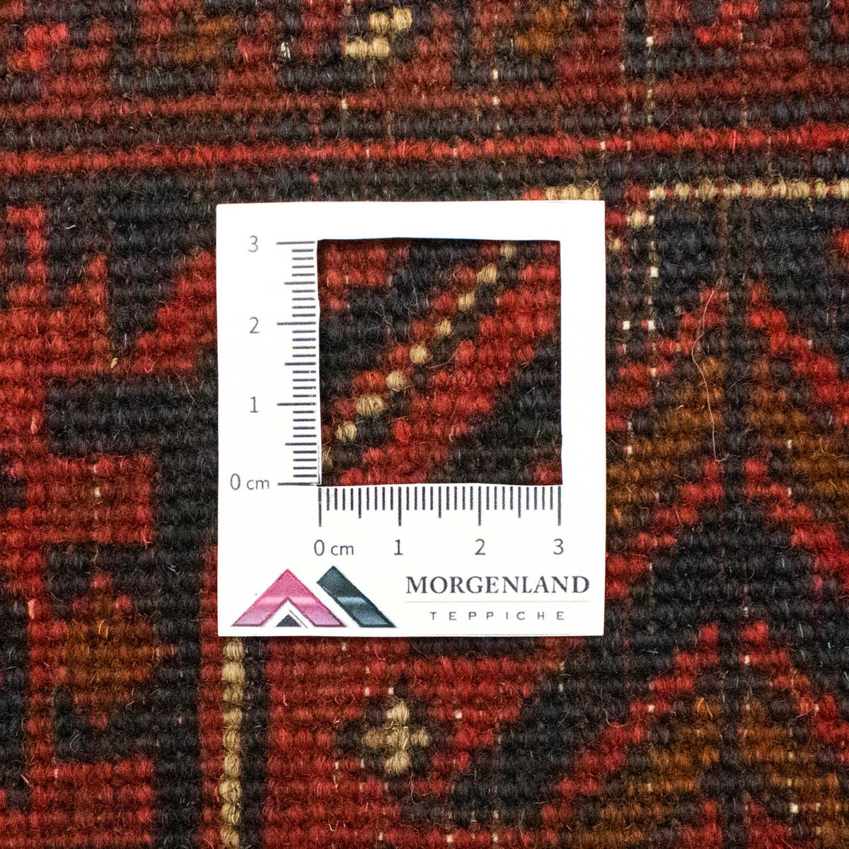 Afghaans tapijt - Kunduz - 195 x 155 cm - rood