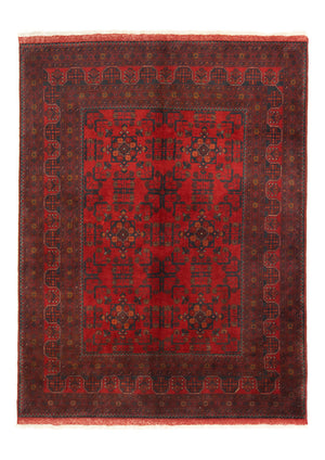 Afghaans tapijt - Kunduz - 196 x 151 cm - rood