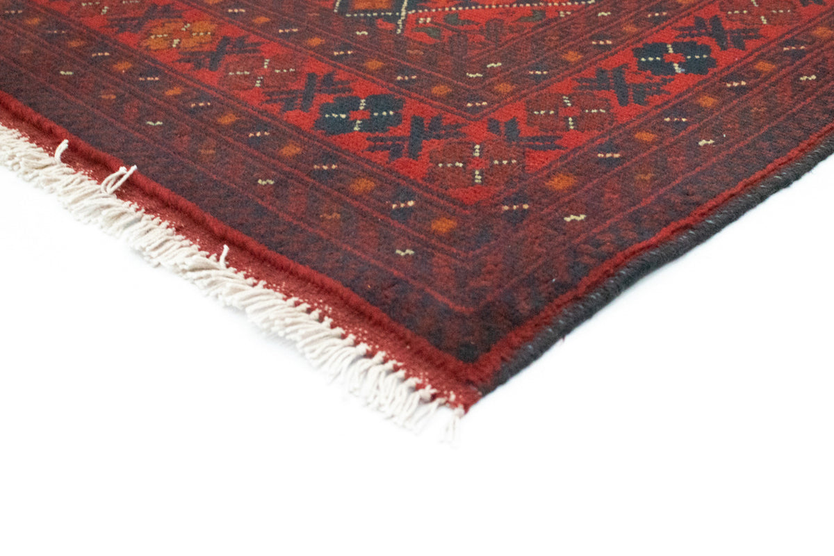 Afghaans tapijt - Kunduz - 146 x 99 cm - rood