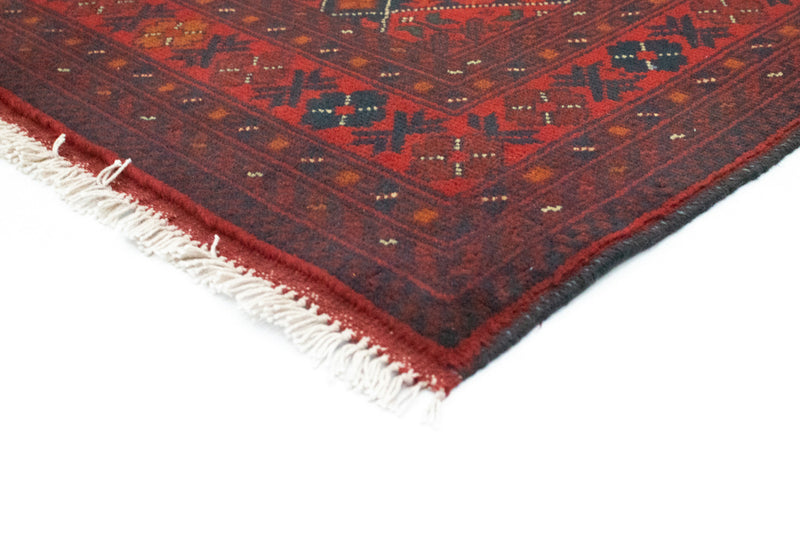 Afghaans tapijt - Kunduz - 146 x 99 cm - rood