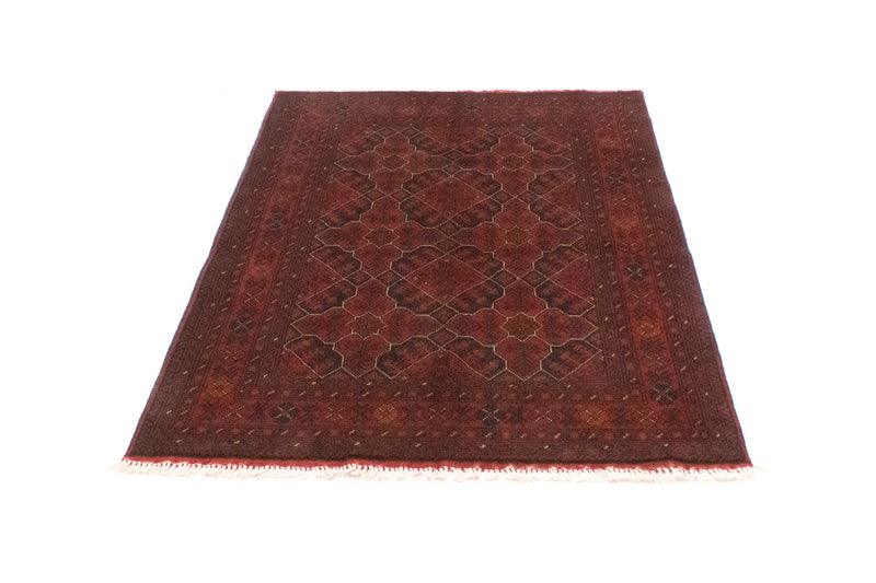 Afghaans tapijt - Kunduz - 146 x 99 cm - rood