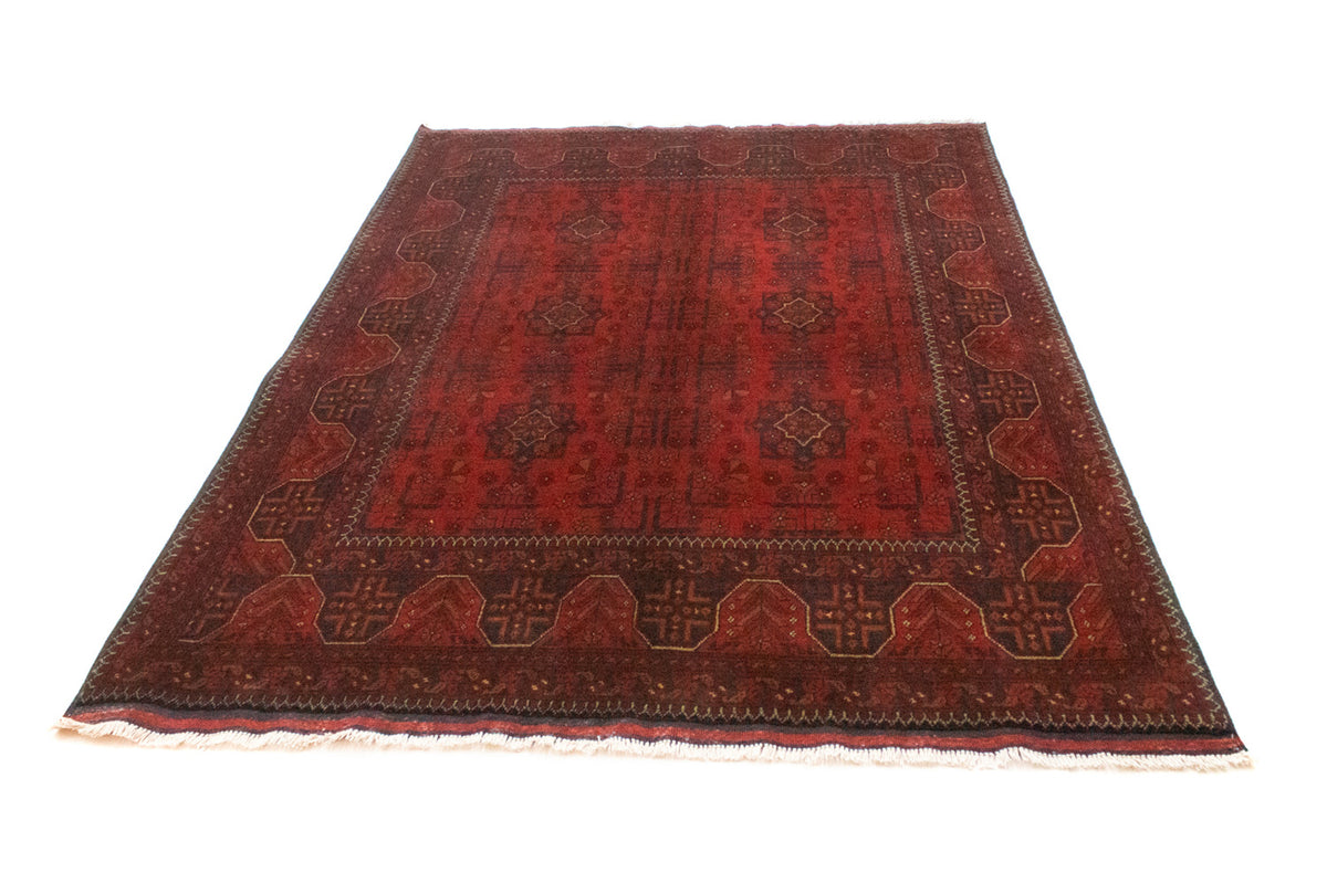 Afghaans tapijt - Kunduz - 206 x 149 cm - rood