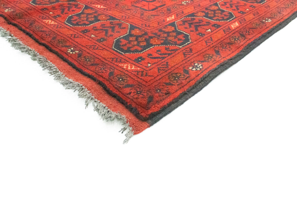 Afghaans tapijt - Kunduz - 156 x 105 cm - rood