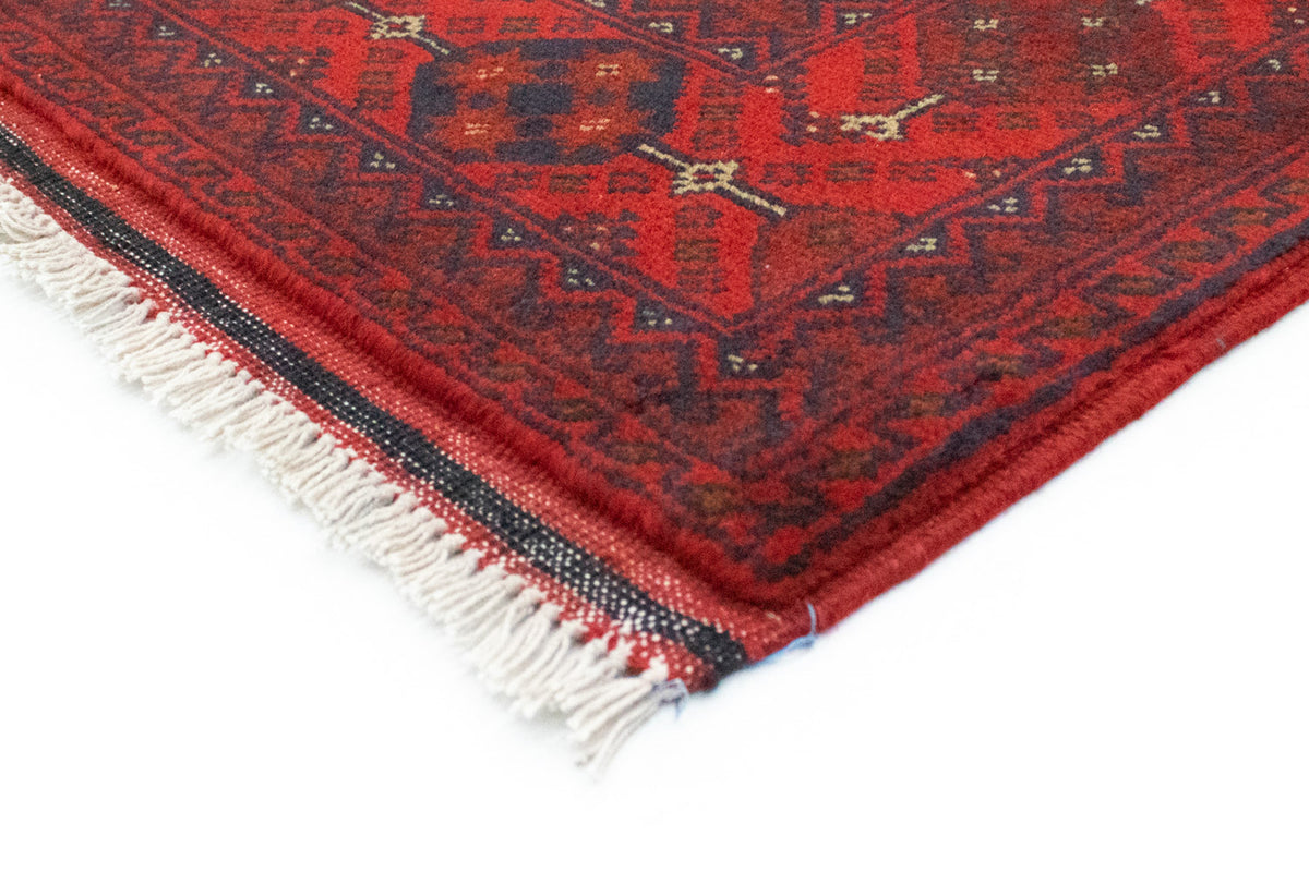 Afghaans tapijt - Kunduz - 151 x 102 cm - rood