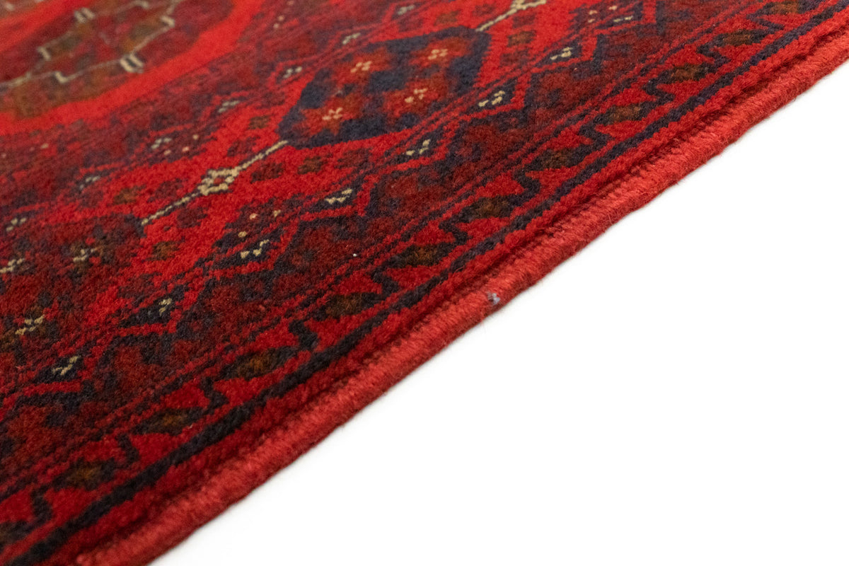 Afghaans tapijt - Kunduz - 151 x 102 cm - rood