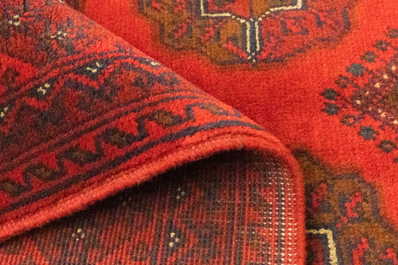 Afghaans tapijt - Kunduz - 151 x 102 cm - rood