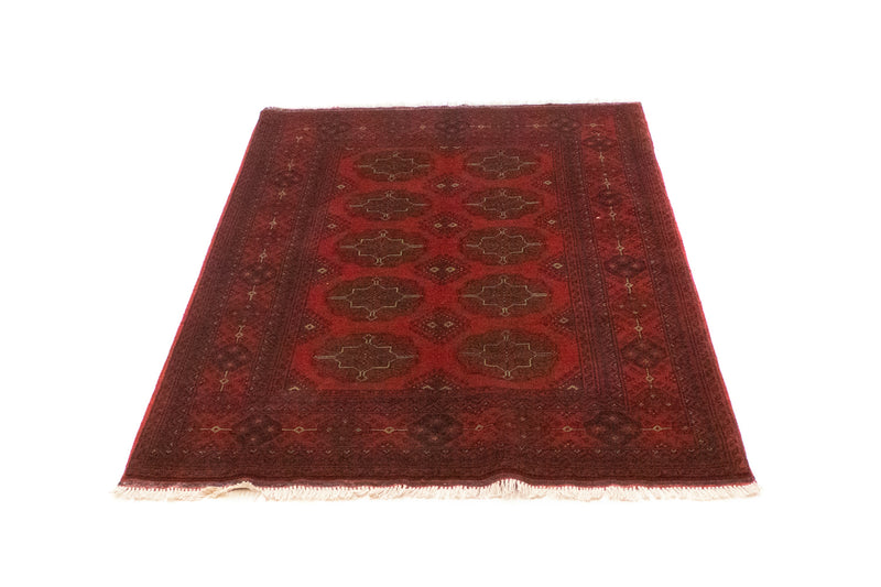 Afghaans tapijt - Kunduz - 151 x 102 cm - rood