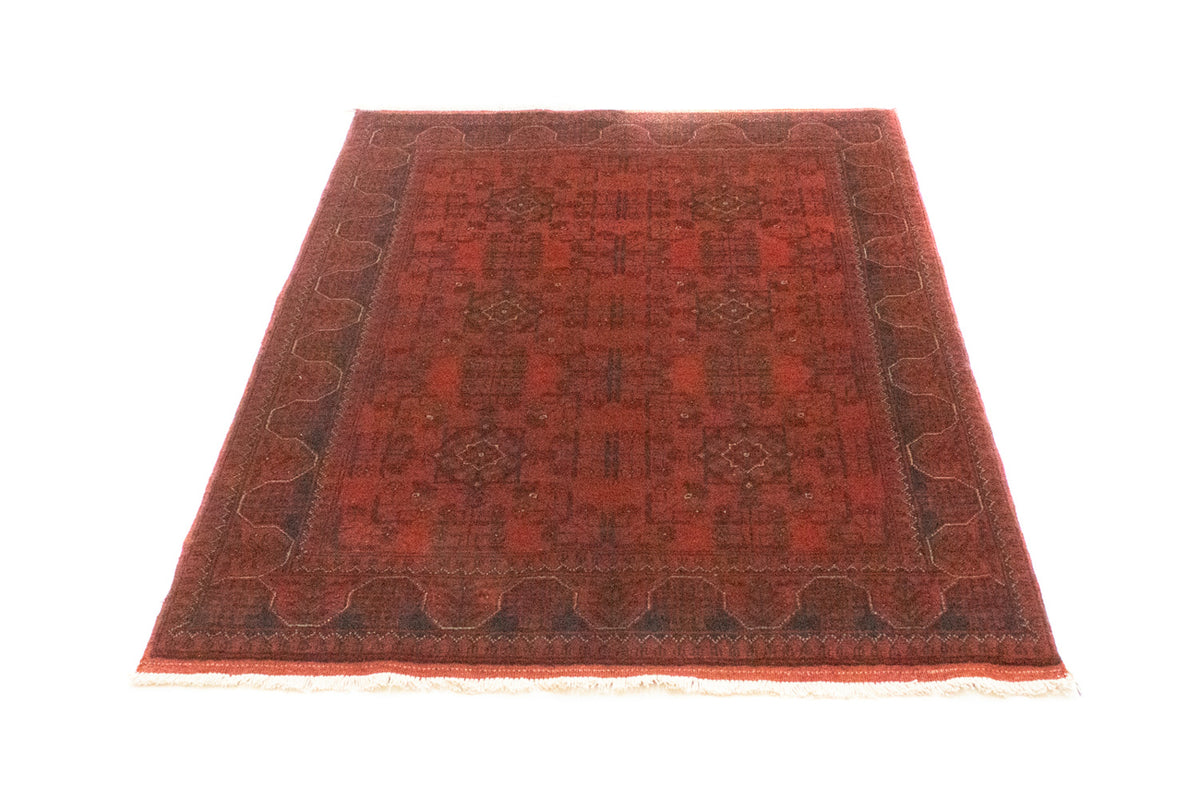 Afghaans tapijt - Kunduz - 147 x 105 cm - rood