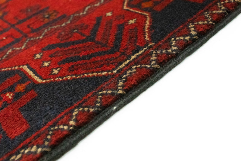 Afghaans tapijt - Kunduz - 125 x 83 cm - rood