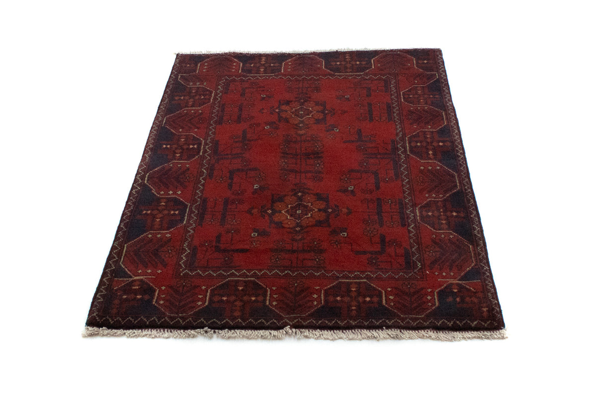 Afghaans tapijt - Kunduz - 125 x 83 cm - rood
