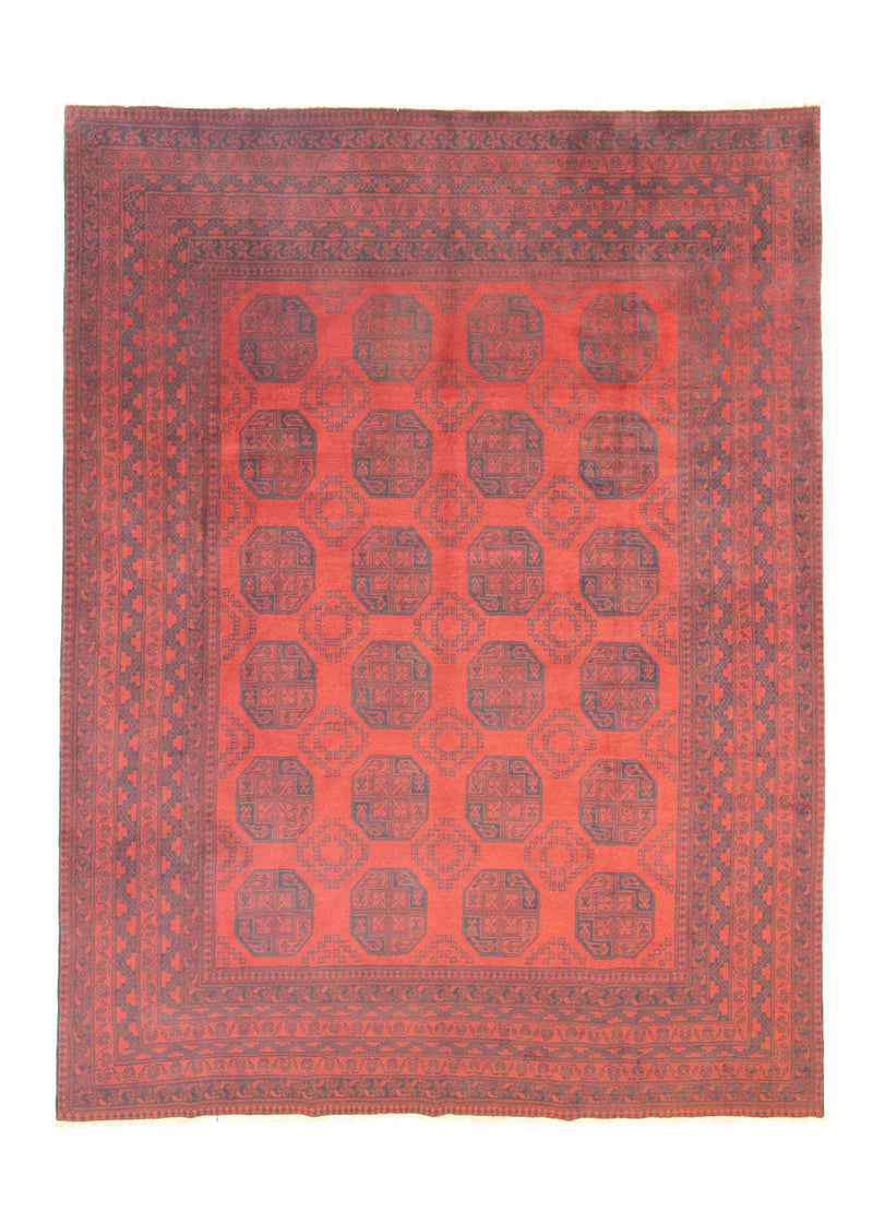 Afghaans tapijt - Filpa - 329 x 250 cm - donkerrood