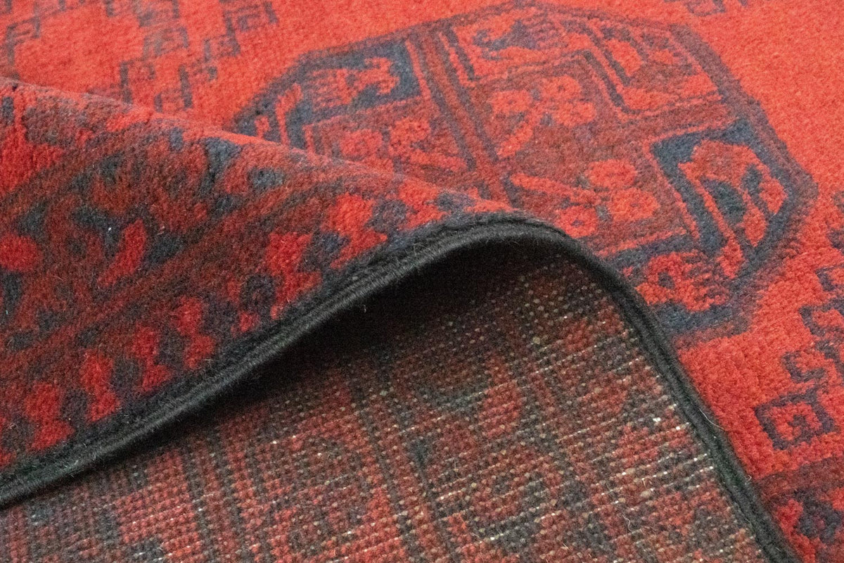 Afghaans tapijt - Filpa - 329 x 250 cm - donkerrood