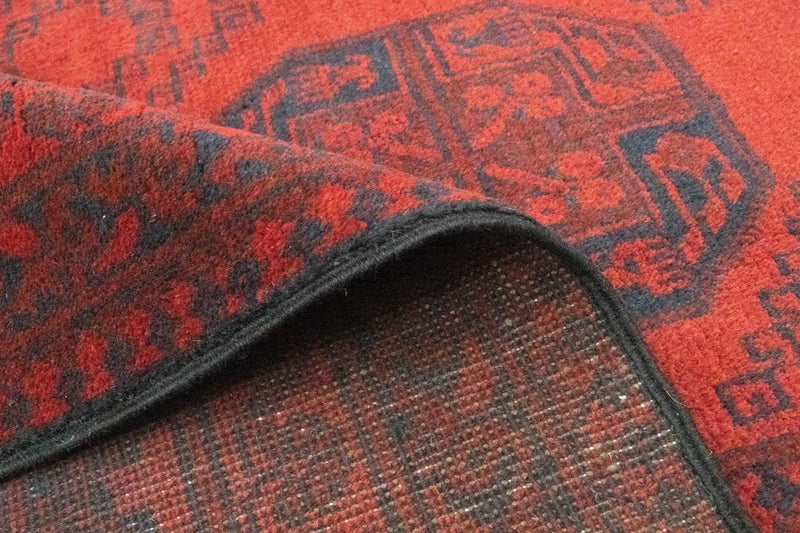 Afghaans tapijt - Filpa - 329 x 250 cm - donkerrood