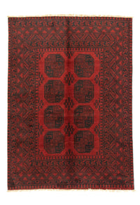 Afghaans tapijt - Filpa - 196 x 145 cm - rood