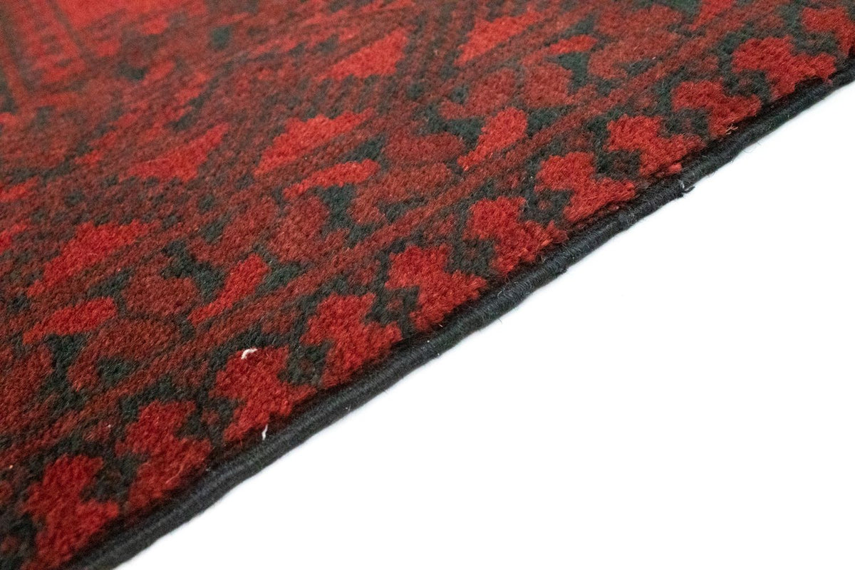 Afghaans tapijt - Filpa - 196 x 145 cm - rood