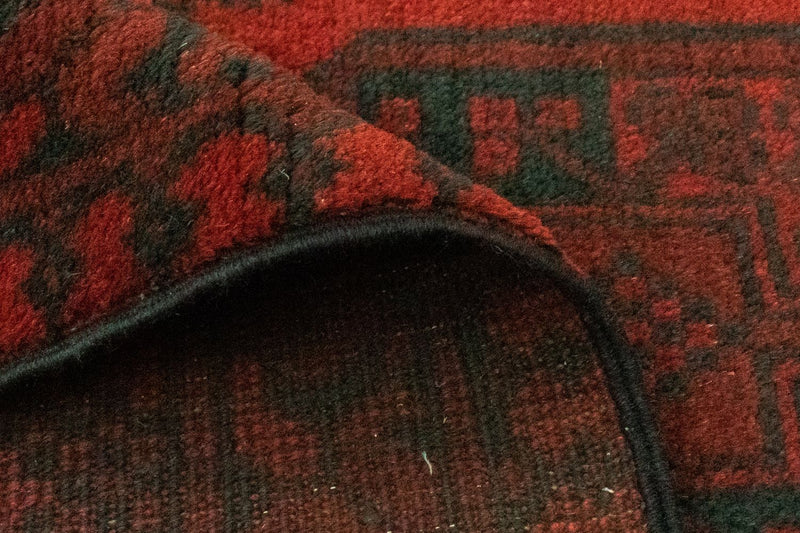 Afghaans tapijt - Filpa - 196 x 145 cm - rood