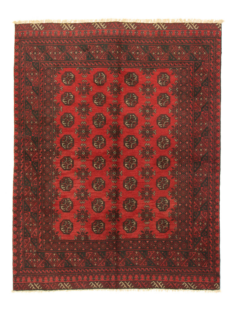 Afghaans tapijt - Filpa - 187 x 148 cm - rood