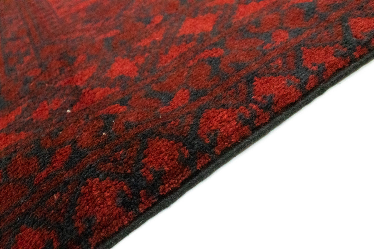 Afghaans tapijt - Filpa - 194 x 152 cm - rood