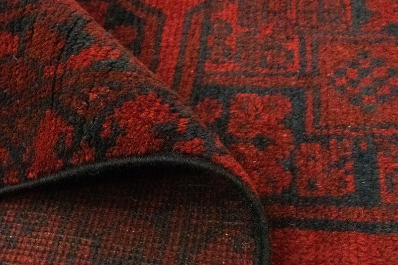 Afghaans tapijt - Filpa - 194 x 152 cm - rood