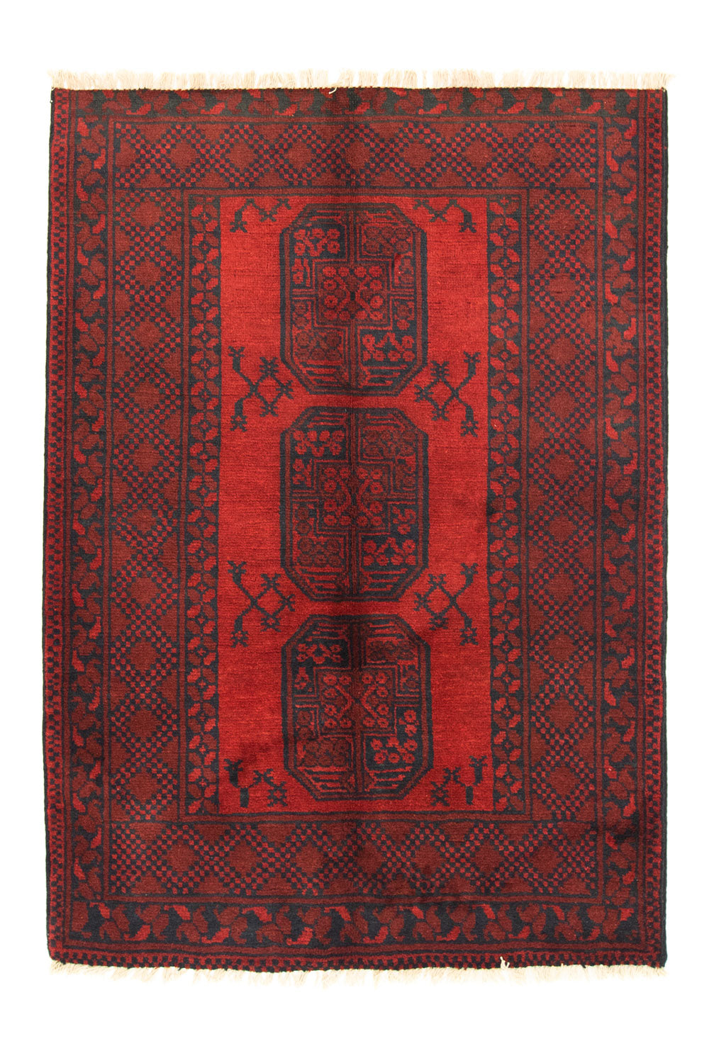 Afghaans tapijt - Filpa - 148 x 106 cm - rood