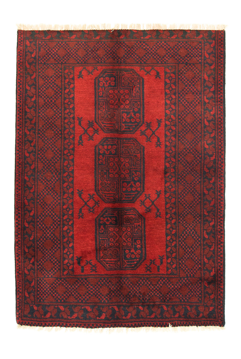 Afghaans tapijt - Filpa - 148 x 106 cm - rood