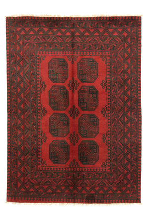 Afghaans tapijt - Filpa - 200 x 146 cm - rood