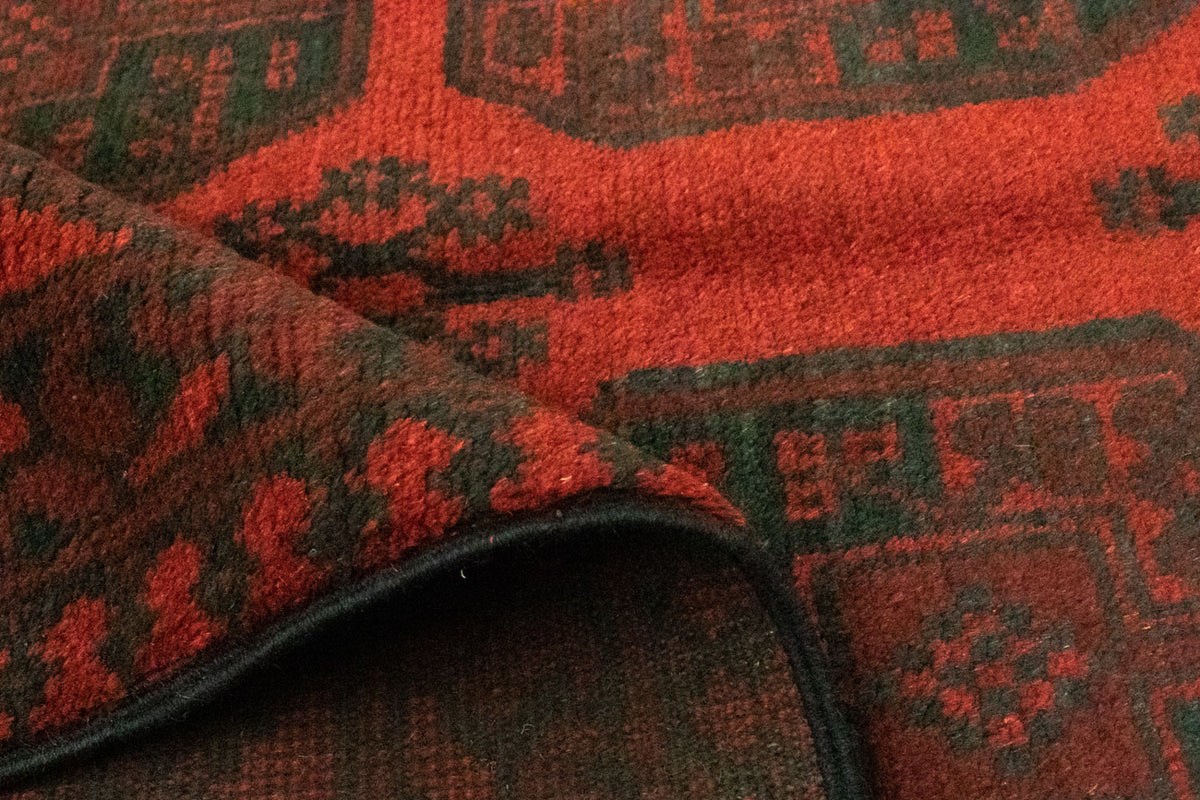 Afghaans tapijt - Filpa - 200 x 146 cm - rood