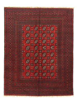 Afghaans tapijt - Filpa - 193 x 149 cm - rood