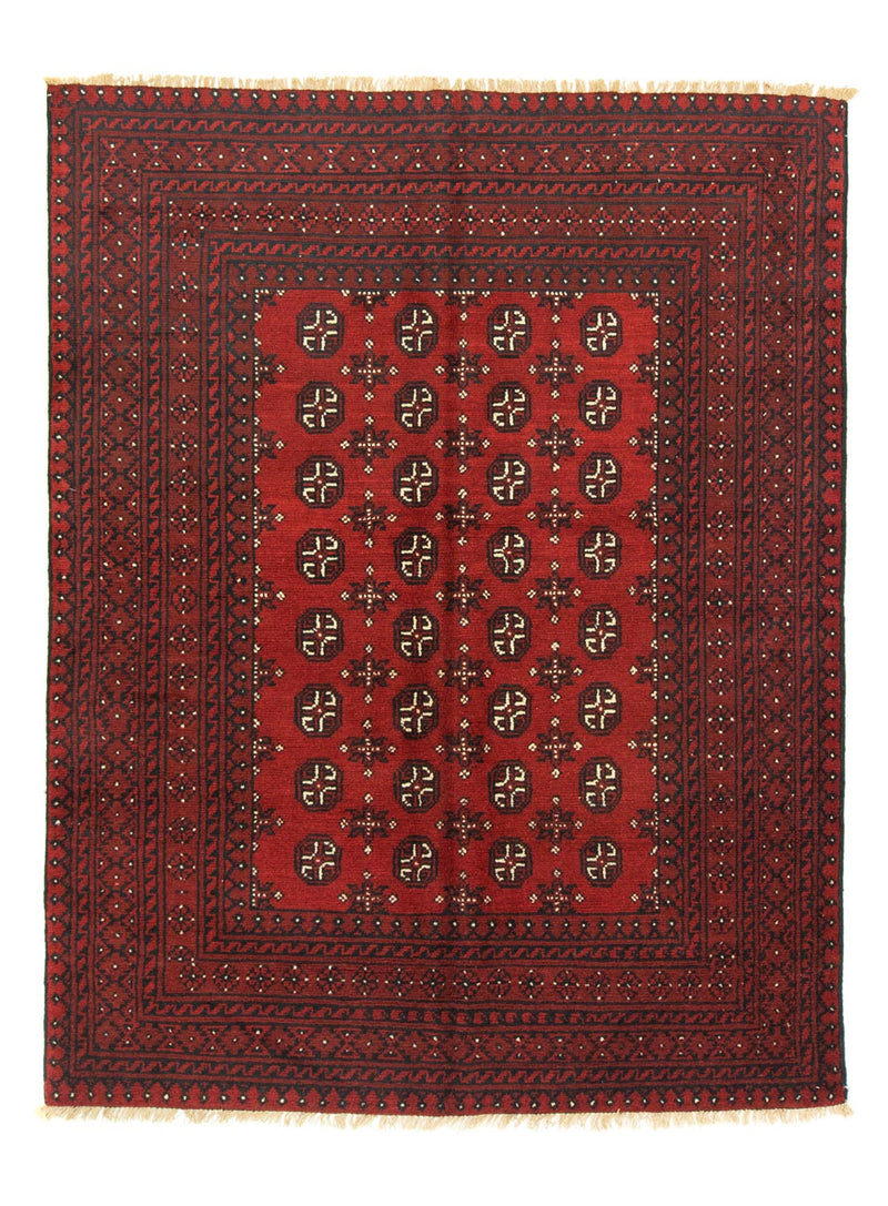 Afghaans tapijt - Filpa - 193 x 149 cm - rood