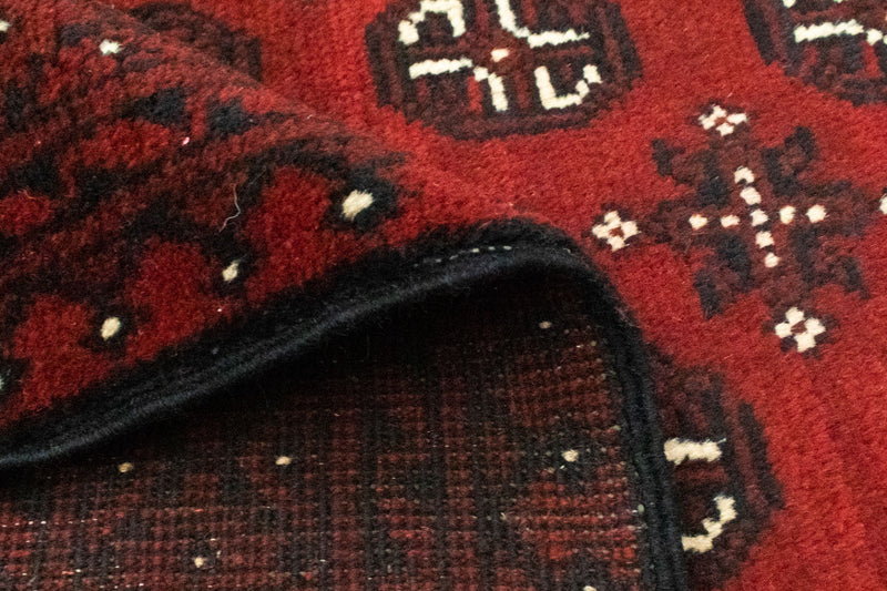 Afghaans tapijt - Filpa - 193 x 149 cm - rood