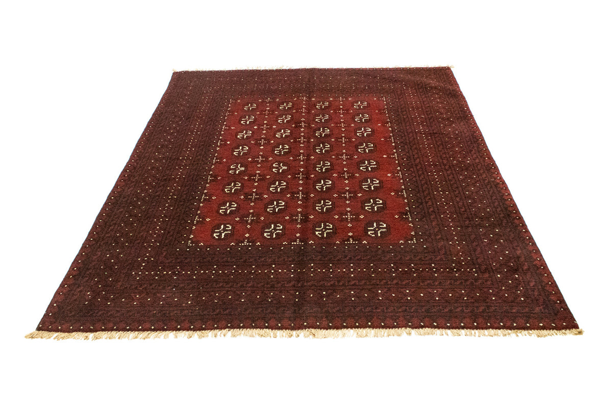 Afghaans tapijt - Filpa - 193 x 149 cm - rood