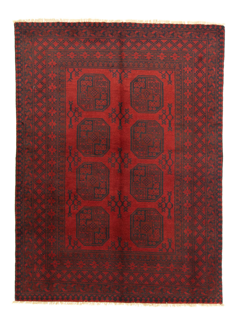 Afghaans tapijt - Filpa - 203 x 147 cm - rood
