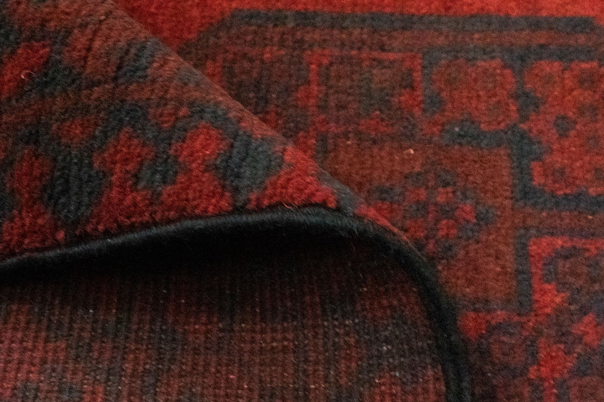 Afghaans tapijt - Filpa - 203 x 147 cm - rood