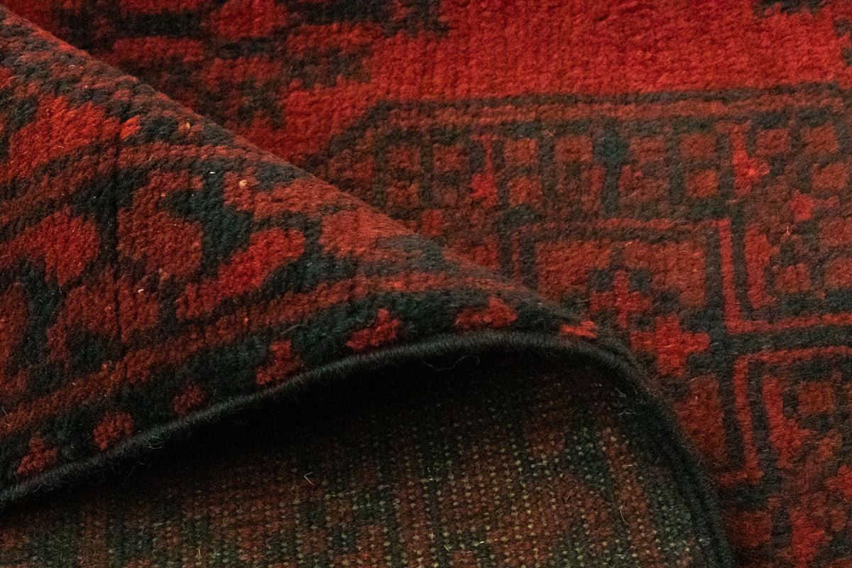 Afghaans tapijt - Filpa - 194 x 151 cm - rood