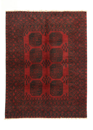 Afghaans tapijt - Filpa - 193 x 147 cm - rood