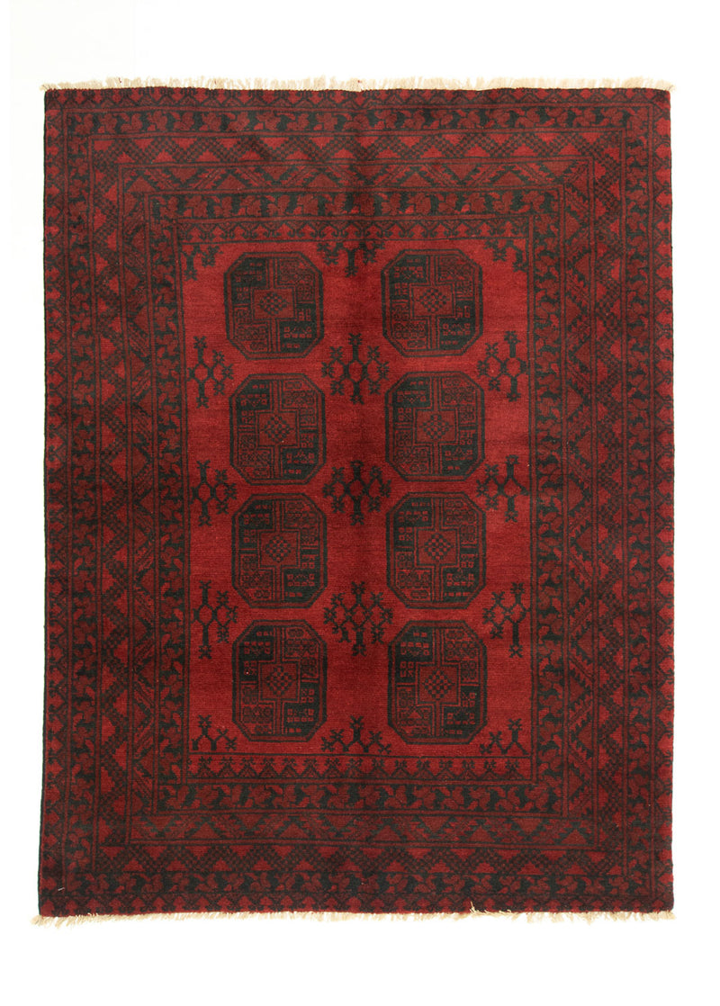 Afghaans tapijt - Filpa - 193 x 147 cm - rood