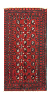 Afghaans tapijt - Filpa - 191 x 100 cm - rood
