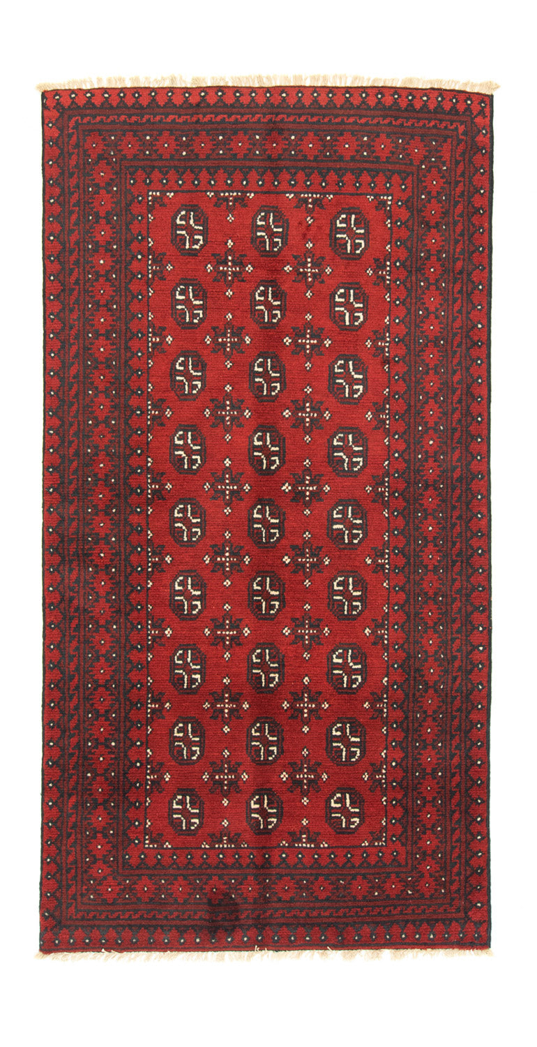 Afghaans tapijt - Filpa - 191 x 100 cm - rood