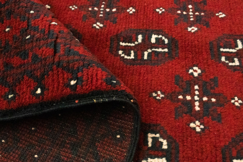 Afghaans tapijt - Filpa - 191 x 100 cm - rood