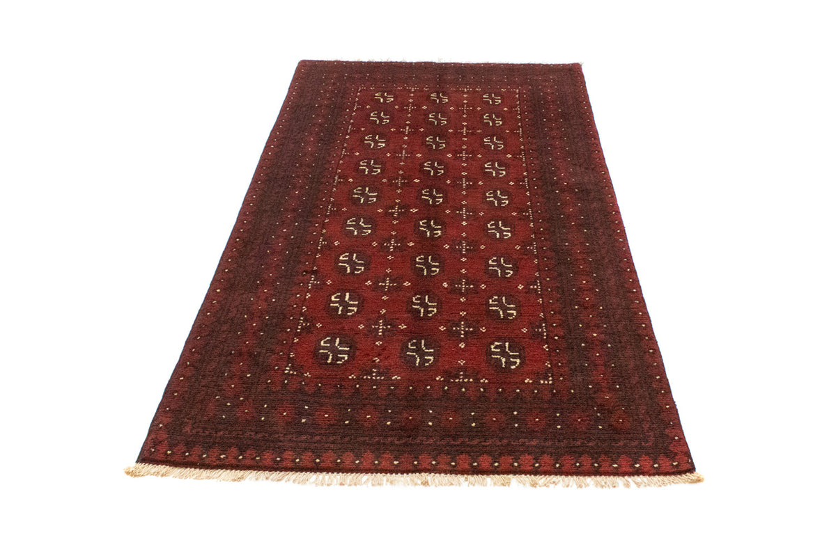 Afghaans tapijt - Filpa - 191 x 100 cm - rood