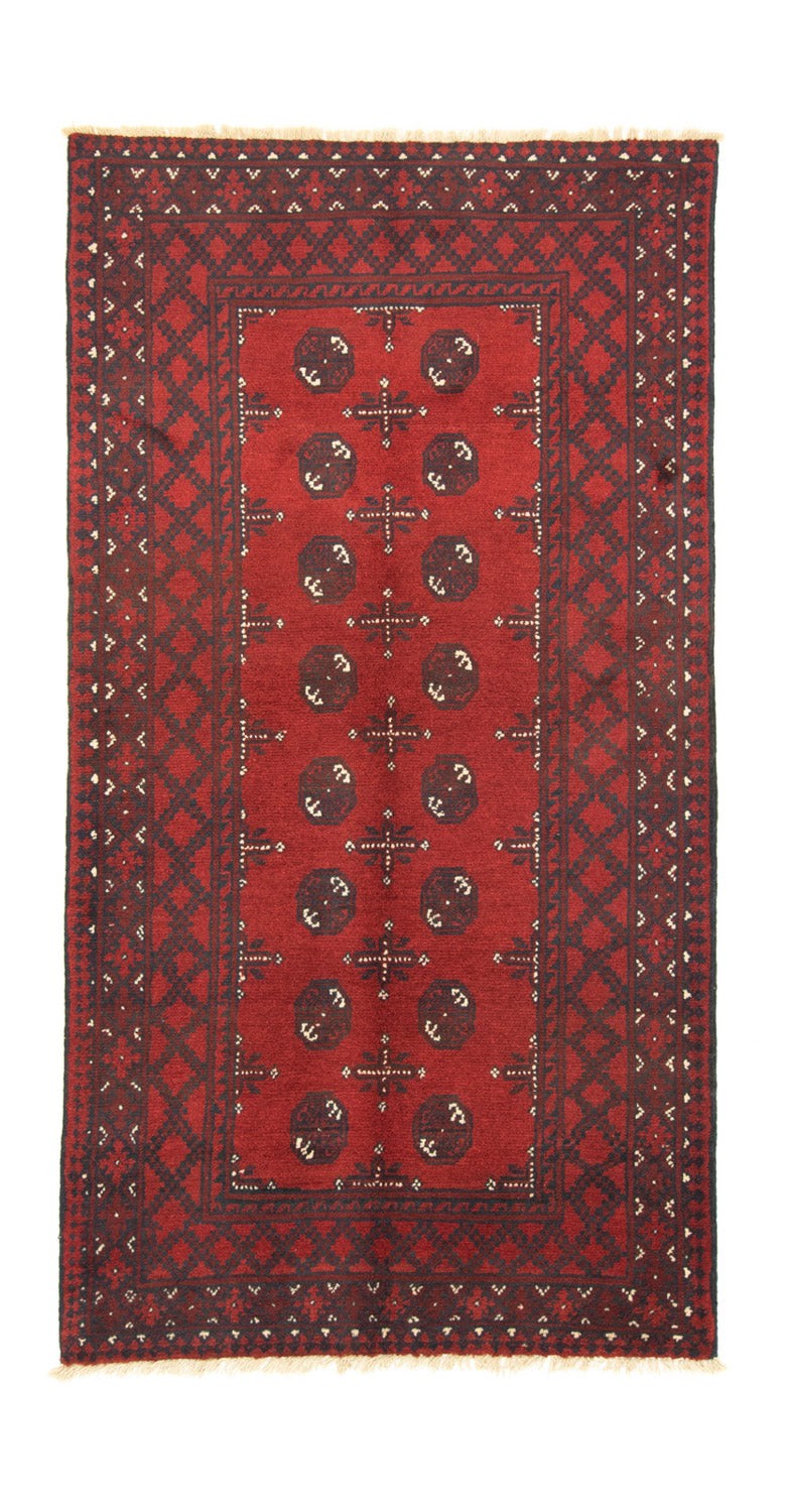 Afghaans tapijt - Filpa - 192 x 99 cm - rood