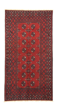 Afghaans tapijt - Filpa - 192 x 99 cm - rood