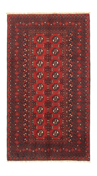 Afghaans tapijt - Filpa - 190 x 104 cm - rood