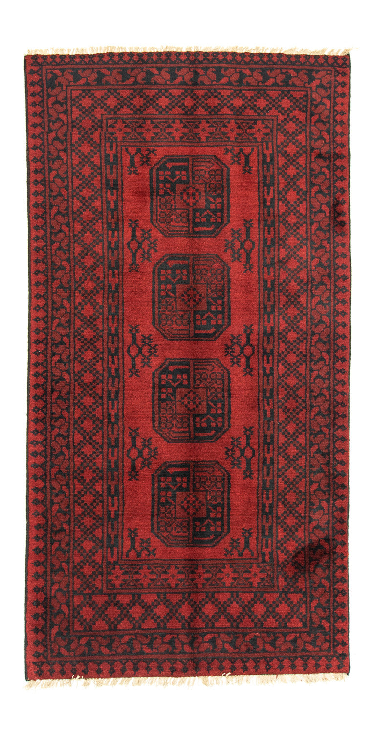 Afghaans tapijt - Filpa - 198 x 96 cm - rood